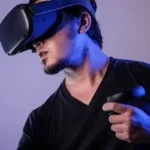 Best VPN for Beginners: Simple & Reliable a guy playing games using vr tools